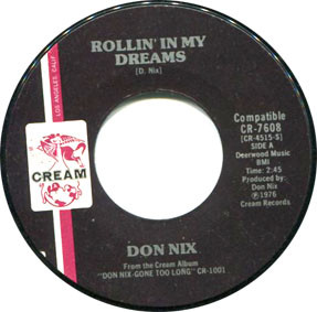 Album herunterladen Don Nix - Rollin In My Dreams