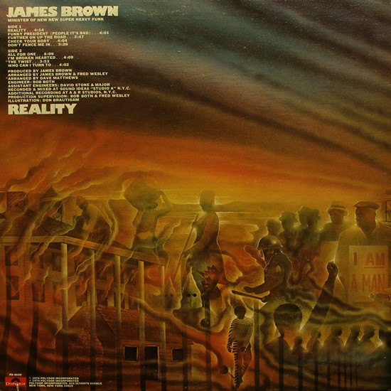 James Brown – Reality (1974, Vinyl) - Discogs