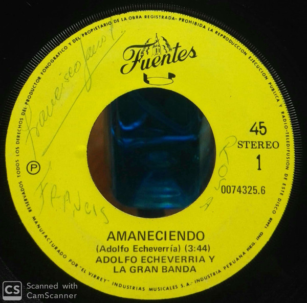 descargar álbum Adolfo Echeverria Y La Gran Banda, Joe Rodríguez Y Su Grupo Latino - Amaneciendo