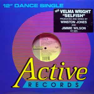 Velma Wright - Selfish album cover