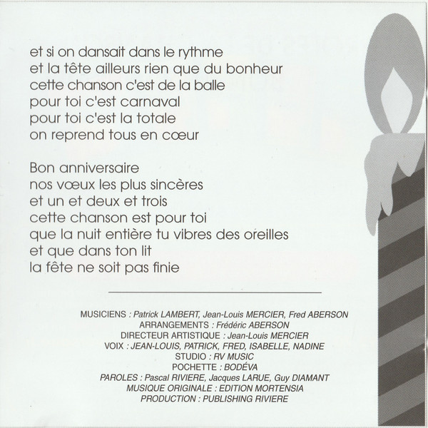 last ned album Various - Bon Anniversaire Mickael