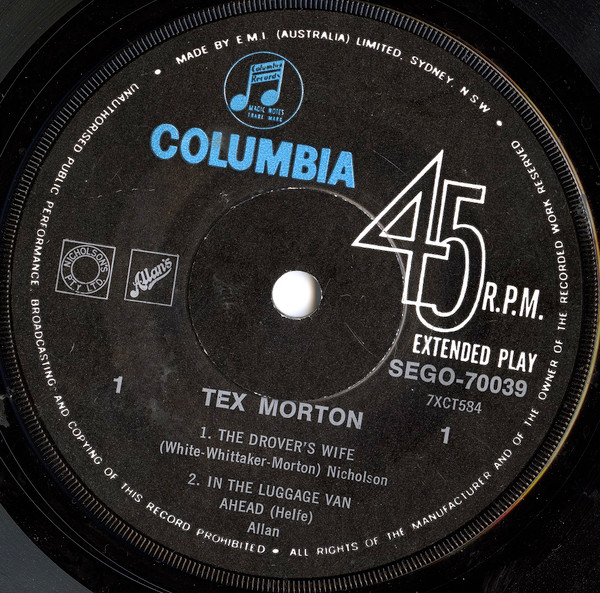 télécharger l'album Tex Morton - Dont Say Goodbye