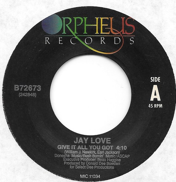 Album herunterladen Jay Love - Give It All You Got