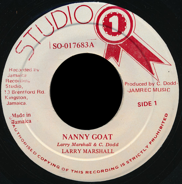 Larry Marshall – Nanny Goat (Vinyl) - Discogs