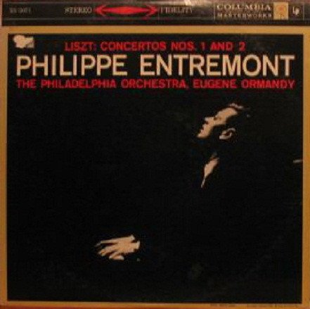 descargar álbum Liszt Philippe Entremont, The Philadelphia Orchestra, Eugene Ormandy - Concertos Nos 1 And 2