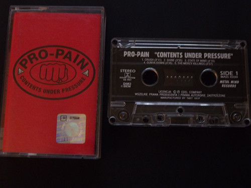 Pro-Pain – Contents Under Pressure (1996, Cassette) - Discogs