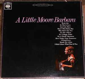 Barbara Moore – A Little Moore Barbara (1967, Vinyl) - Discogs