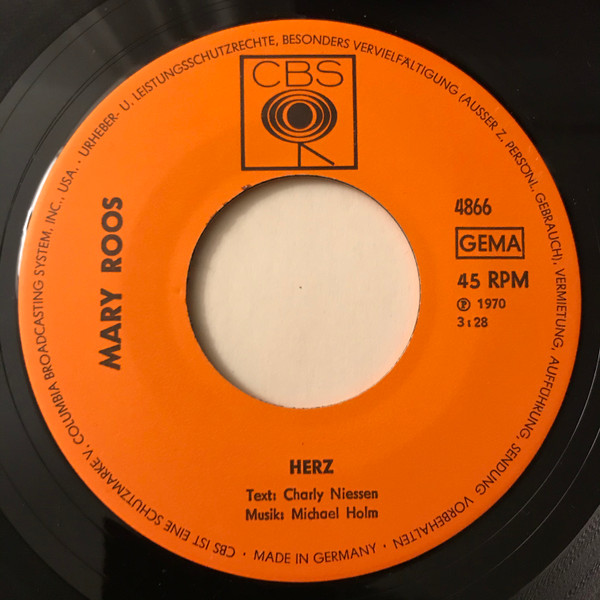 last ned album Mary Roos - Herz