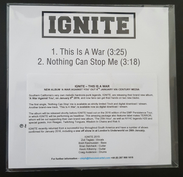 last ned album Ignite - This Is A War