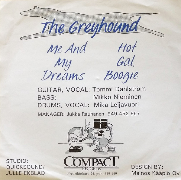 lataa albumi The Greyhound - Me And My Dreams