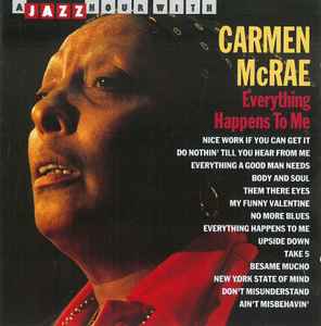 Carmen McRae - Everything Happens To Me album cover