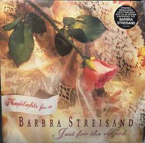 Barbra Streisand – Highlights From Just For The Record... (1992 ...