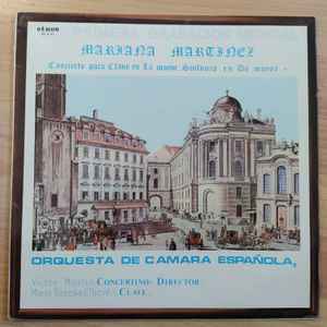 Mariana Martinez - Concierto Para Clave En La Mayor / Sinfonia En Do Mayor album cover