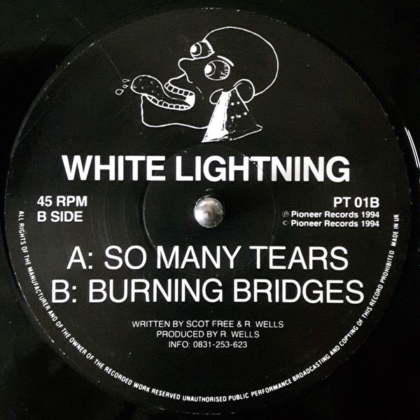 White Lightning - So Many Tears / Burning Bridges | Releases | Discogs