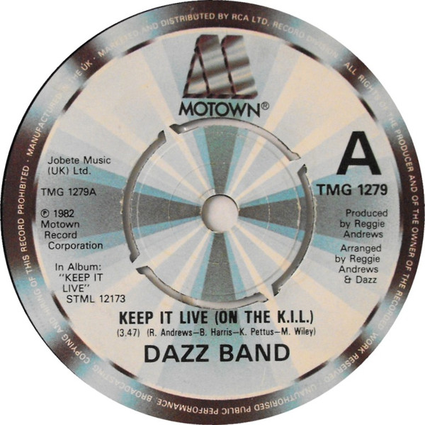 Keep It Live (On The K.I.L.) (Single Version) Lyrics - Dazz Band