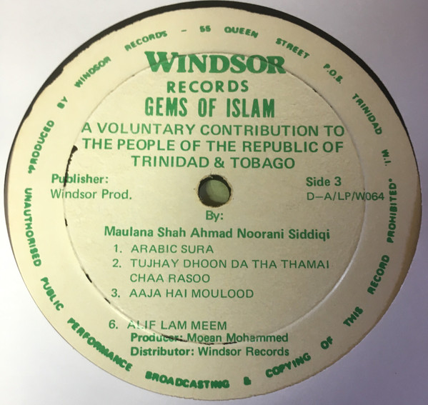 baixar álbum Maulana Shah Ahmad Noorani Siddiqi Al Quaderi - Gems Of Islam A Voluntary Contribution To The People Of Trinidad Tobago