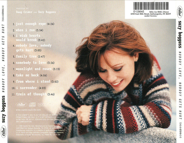 télécharger l'album Suzy Bogguss - Nobody Love Nobody Gets Hurt