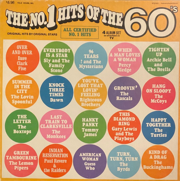 The No. 1 Hits Of The 60's (1973, Indianapolis Pressing, Gatefold 