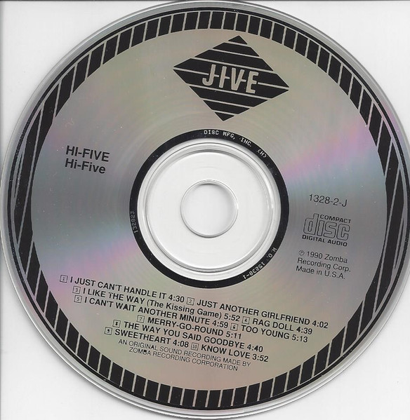 Hi-Five – Hi-Five (1990, CD) - Discogs