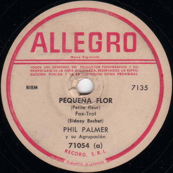 baixar álbum Phil Palmer Y Su Agrupación - Pequeña Flor Jazz Del Ayer