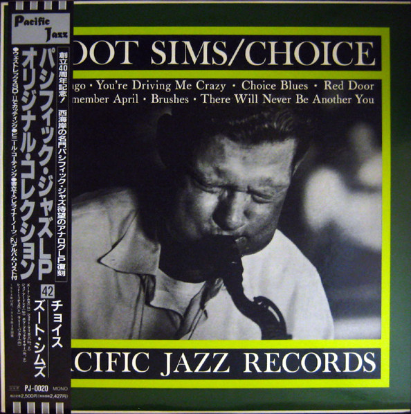 Zoot Sims – Choice (1961, Vinyl) - Discogs