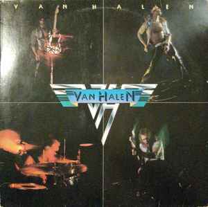 Van Halen Van Halen Debut Vinyl LP Record 1978 Inner Sleeve Nice 2nd press