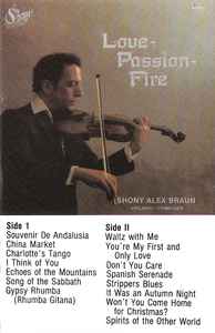 Shony Alex Braun - Love-Passion-Fire album cover