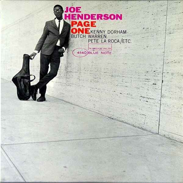Joe Henderson - Page One (LP, Album, Mono) album cover