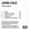 John Cale - Five Tracks