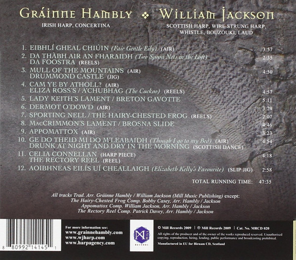 télécharger l'album Gráinne Hambly And William Jackson - Music From Ireland Scotland