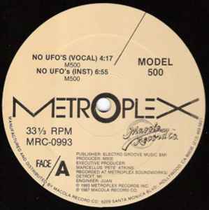 Model 500 – No UFO's (1987, Vinyl) - Discogs