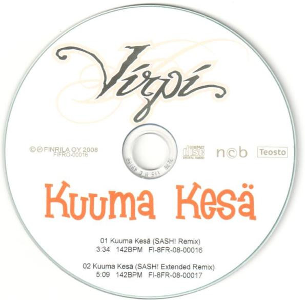 descargar álbum Virpi - Kuuma Kesä