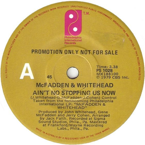 McFadden & Whitehead - Ain't No Stoppin' Us Now | Releases | Discogs