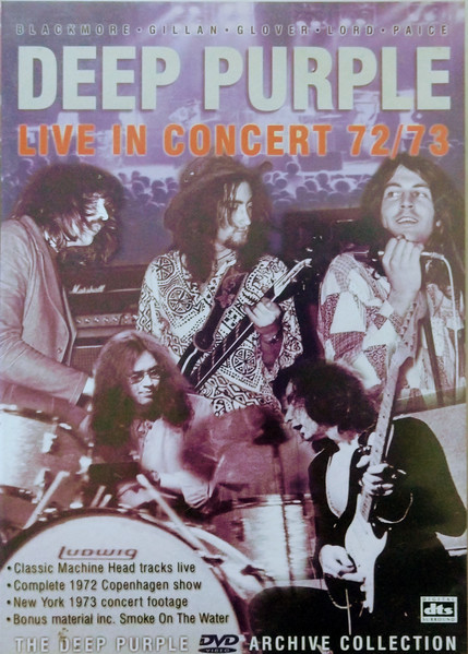 Deep Purple – Live In Concert 72/73 (2005, DVD) - Discogs