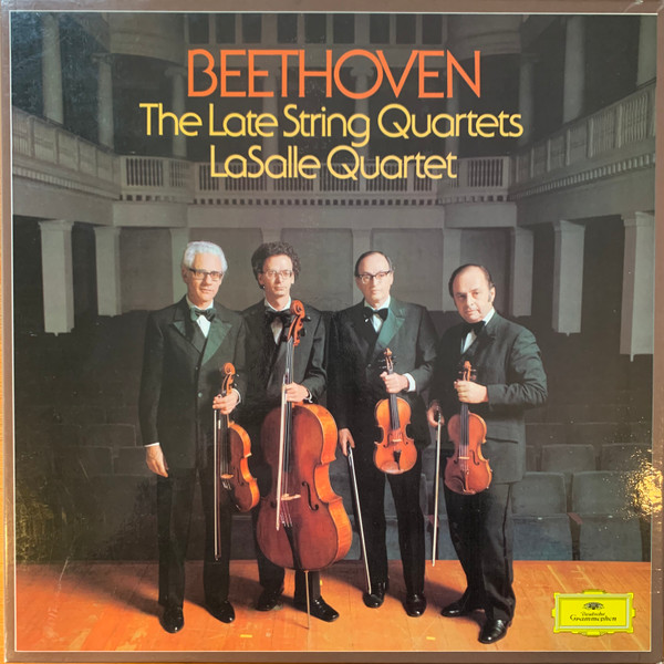 Beethoven;The Late String Quartets　/　 Lasalle Quartet（ラサール弦楽四重奏団）/　CD　3枚組　ドイツ盤