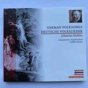 Johannes Brahms - German Folksongs = Deutsche Volkslieder album cover