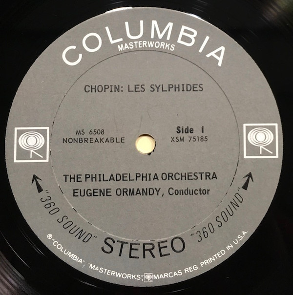 Album herunterladen Chopin Delibes Eugene Ormandy, The Philadelphia Orchestra - Three Favorite Ballets Les Sylphides Suite From Sylvia Suite From Coppélia