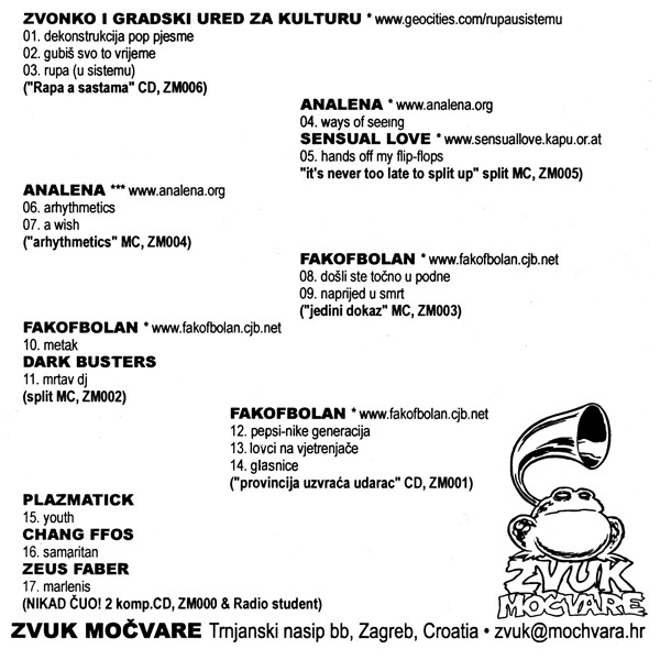 lataa albumi Various - Zvuk Močvare Promo 2003