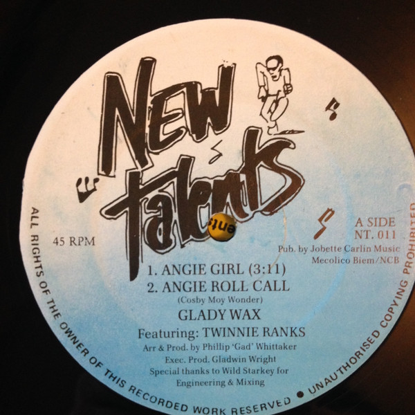 Album herunterladen Glady Wax Featuring Twinnie Ranks - Angie Girl