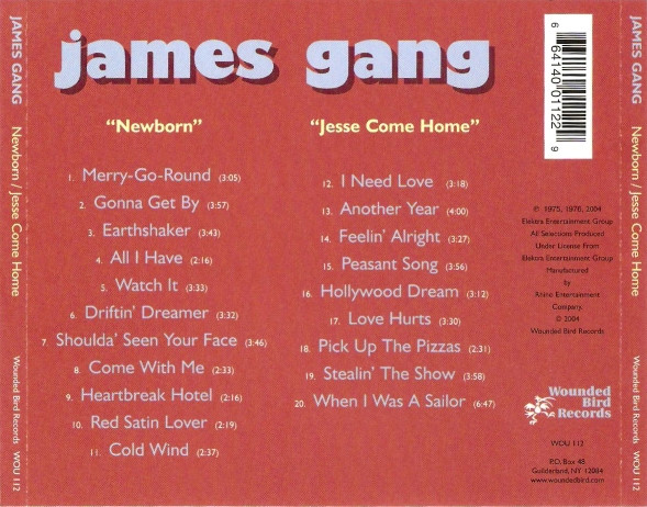 Album herunterladen James Gang - Newborn Jesse Come Home
