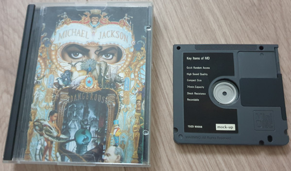 Michael Jackson – Dangerous (1992, Not Playable - Mock-Up