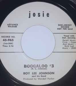 Roy Lee Johnson And His Band - So Anna Just Love Me album cover