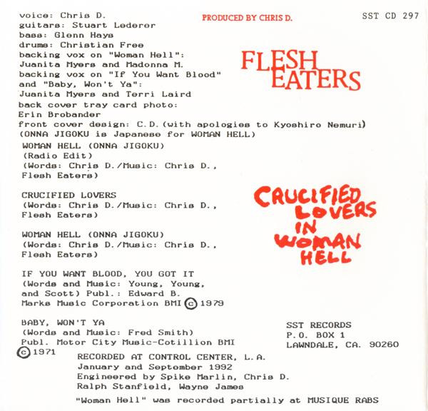 last ned album Flesh Eaters - Crucified Lovers In Woman Hell