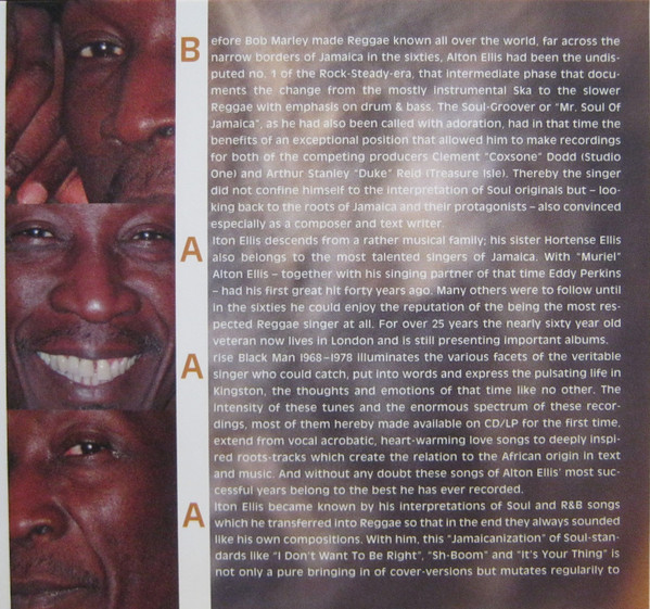 last ned album Alton Ellis - Arise Black Man 1968 1978