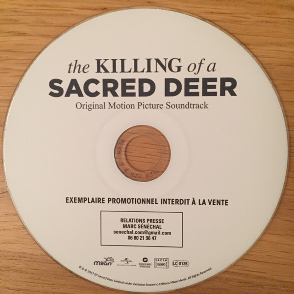 ladda ner album Various - The Killing Of A Sacred Deer