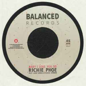 Richie Phoe Featuring Leroy Horns, Kassia Zermon – Baby I Love You