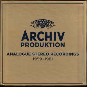 Archiv Produktion 1947-2013 (2013, CD)<!-- --> - Discogs
