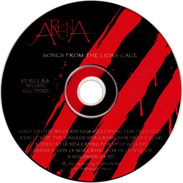 baixar álbum Arena - Songs From The Lions Cage