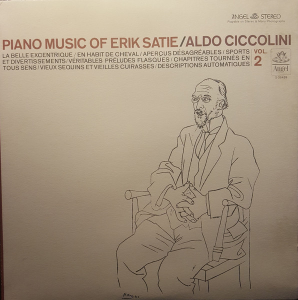 Erik Satie / Aldo Ciccolini – Piano Music Of Erik Satie, Vol. 2