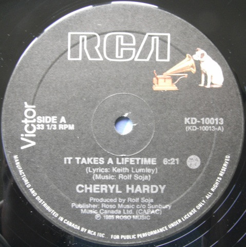descargar álbum Cheryl Hardy - It Takes A Lifetime
